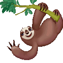 Waving Sloth emoji