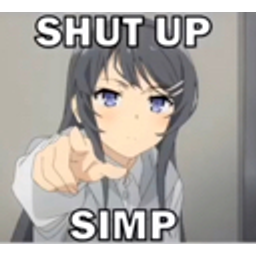 Shutupsimp emoji