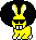 Afro Bunny emoji