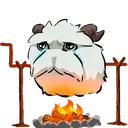 Pororoast emoji