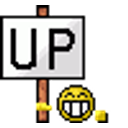 Up Sign emoji