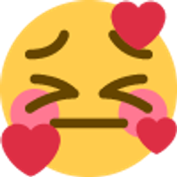 Flushed Wlove emoji