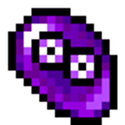 Purple Bean emoji