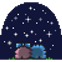 Stargazing emoji
