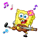 Ukelele Sponge emoji