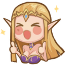 Happy Elf E emoji