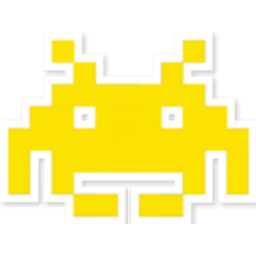 Space Invader Yellow emoji
