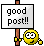 Good Post emoji