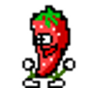 Dancingstrawberry emoji