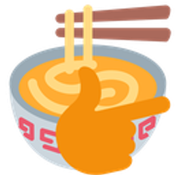 Ramen Think emoji