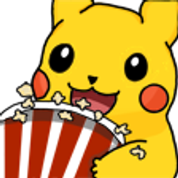 Pika Popcorn emoji
