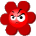 Angry Flower emoji