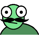 Party Turtle Mustache emoji