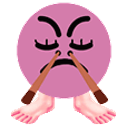 Jom Triumph Feet emoji