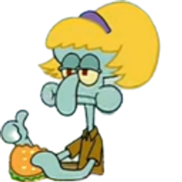 Squidward Side Eye emoji