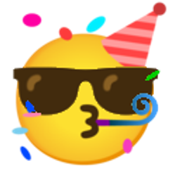 Party Sunglasses emoji