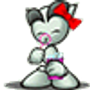 Miss Bubbles Fella emoji
