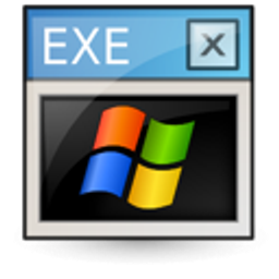 Application X Ms Dos Executable emoji