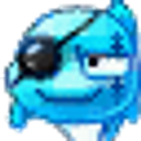 Bluefish Pirate emoji