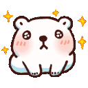 Cuteafbear emoji