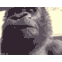 Confused Ape emoji