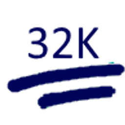 Number 32k Underline emoji