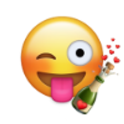 Crazy Champagne emoji
