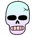 Spinnyskull emoji
