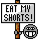 Eat My Shorts emoji