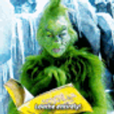 Grinch Hate emoji