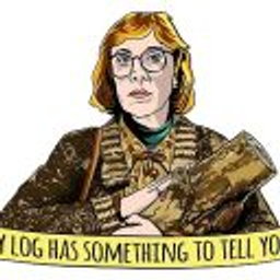 Twin Peaks Log Lady emoji