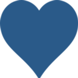 Blue Heart emoji