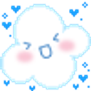 Cloud Cute emoji