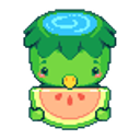 Melonbird emoji