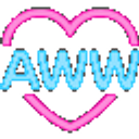 Aww Neon emoji
