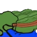 Peepohappyhug emoji