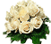 White Roses emoji