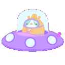 Purple Ufo emoji