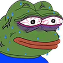 Exhaustedpepe emoji