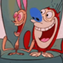 Excited Ren Stimpy emoji