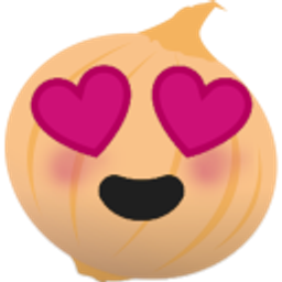 Onion With Heart Eyes emoji