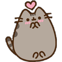 Pusheenheart emoji