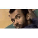 Man Peek Curious emoji
