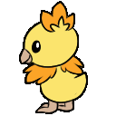 Torchic Shake emoji