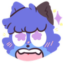 Starry Eyed Cat Shocked emoji