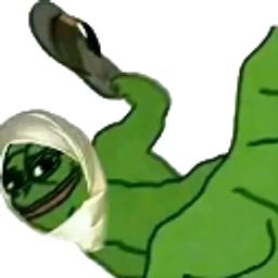 Pepe Bandaged Chill emoji