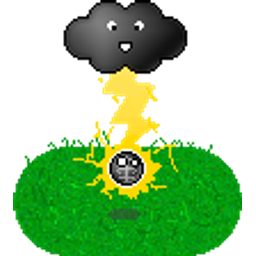 Lightning emoji