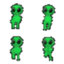 Alien Dance Quad emoji