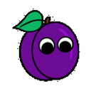 Plum Egg emoji