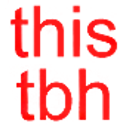 Thistbh emoji